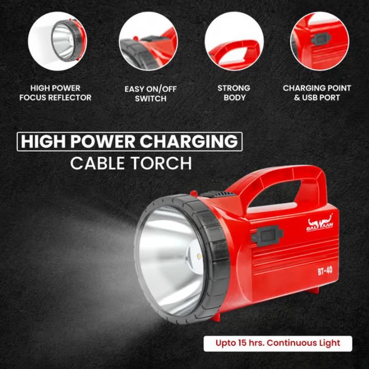 Balwaan Shakti BT 40 Flashlight Torch – thumb